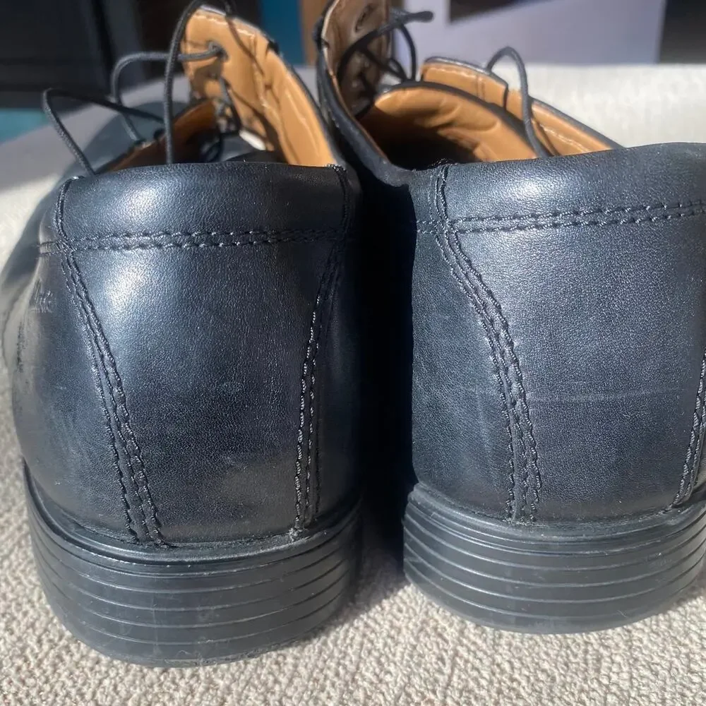 Clarks Size 13 Black Men's Dress Shoes Work Office Professional Comfy Cushion